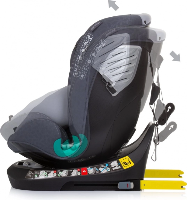 Autosedačka Chipolino Supreme i-Size 360 Isofix, žula