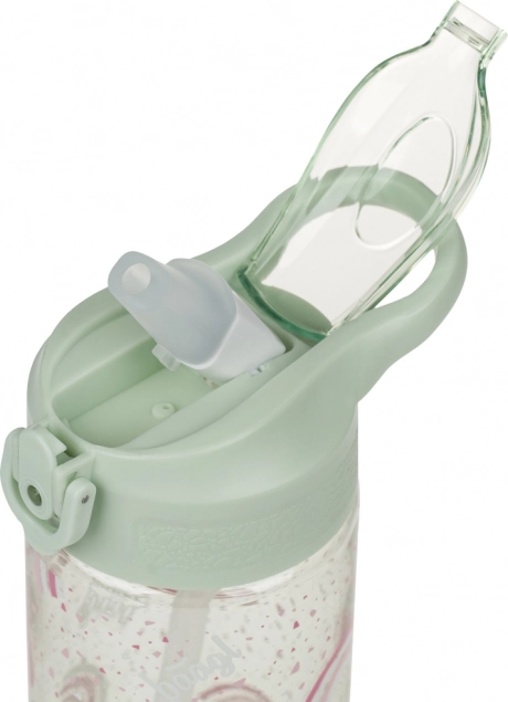Tritanová fľaša na pitie so slamkou Dúha 500 ml