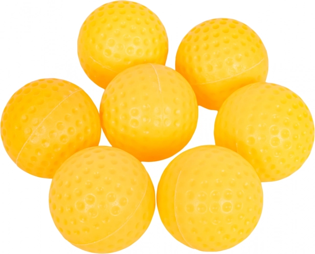 7 ľahkých, textúrovaných loptičiek