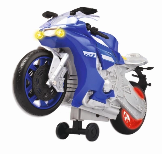 Motorka Yamaha R1 so zvukovými a svetelnými efektmi 26 cm