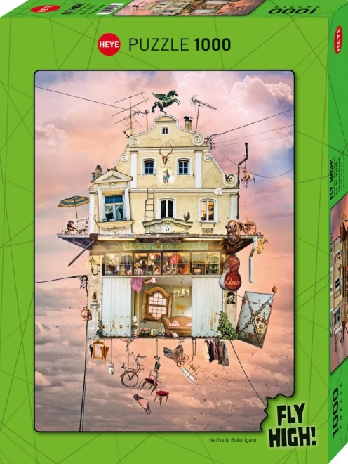 Puzzle Dom plný pokladov 1000 dielikov