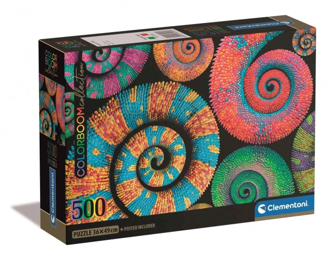 Clementoni Puzzle 500 dielikov Kompaktné kučeravé chvosty