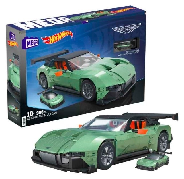 Mega Construx Hot Wheels Zberateľský Aston Martin Vulcan