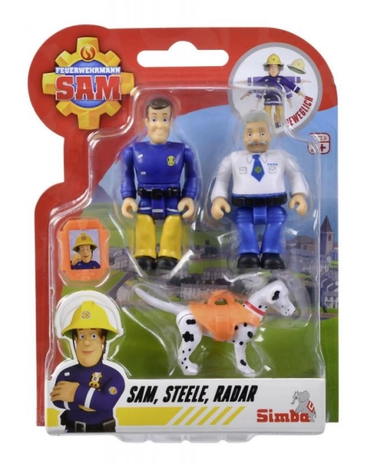 Požiarnik Sam figúrky a zvieratko sada