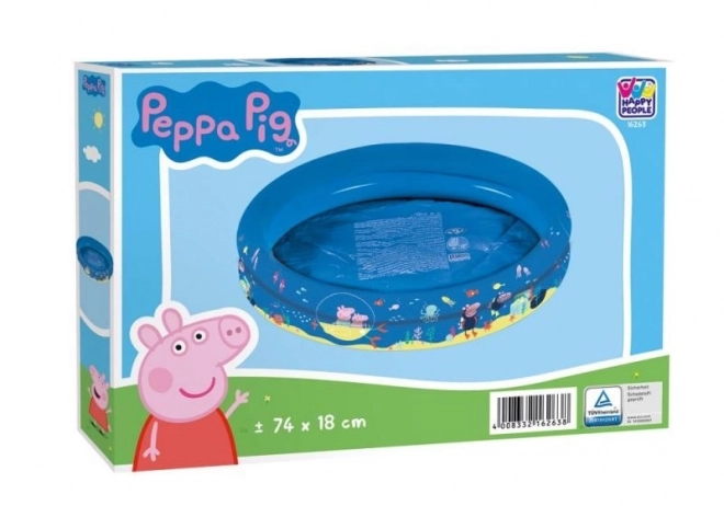 Detský bazén Peppa Pig s 2 prstencami