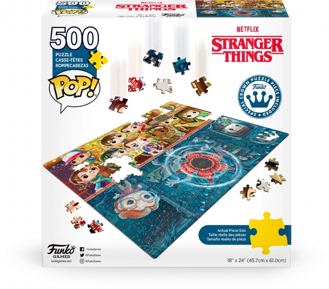 Puzzle Funko Games Stranger Things 500 dielikov