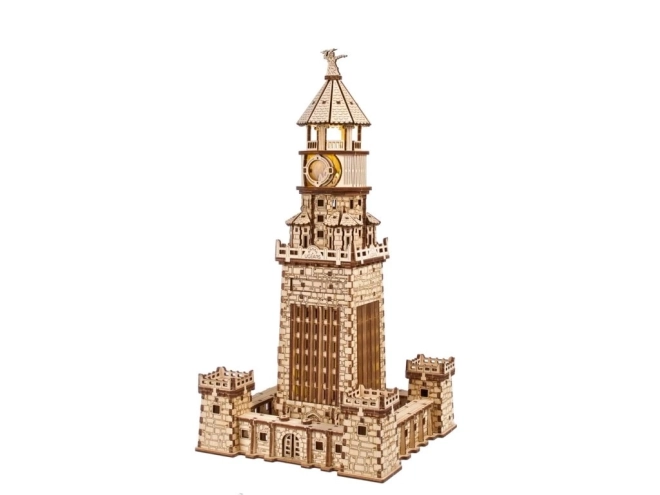 Ugears 3D drevené mechanické puzzle Organizér na písacie potreby