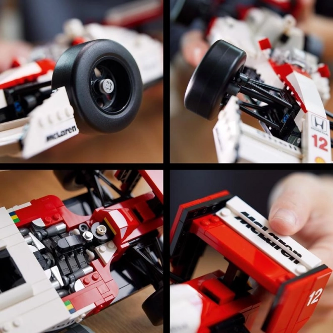 LEGO Icons McLaren MP4/4 a Ayrton Senna