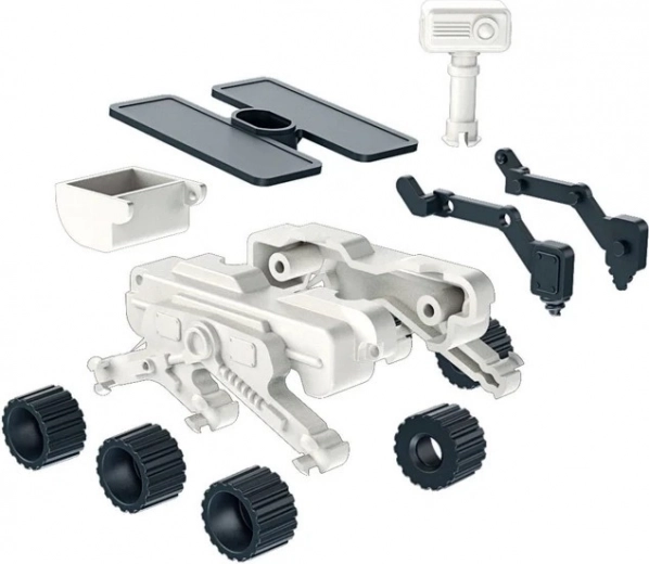 Skladateľný marťanský rover a dron