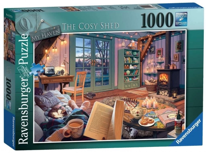 Puzzle Moje útočiště Útulný pokoj 1000 dielikov