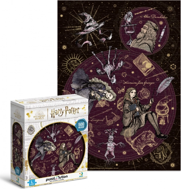 Puzzle DODO Harry Potter: Brumbál, Hermiona a Lenka 500 Dielikov