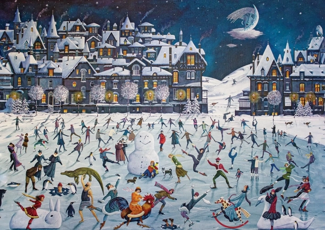 Puzzle Tanec na ľade 2000 dielikov
