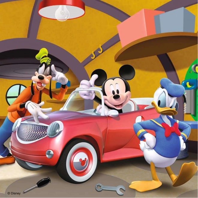 Ravensburger puzzle Mickeyho klubík 3x49 dielikov