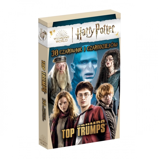 Kartová hra Top Trumps Harry Potter: 30 Čarodejníc a Čarodejov