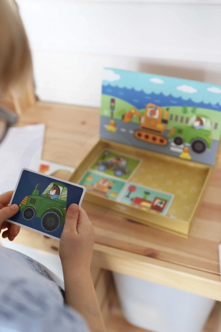 Tooky Toy Magnetická Montessori Skrinka s 80 Dielikmi