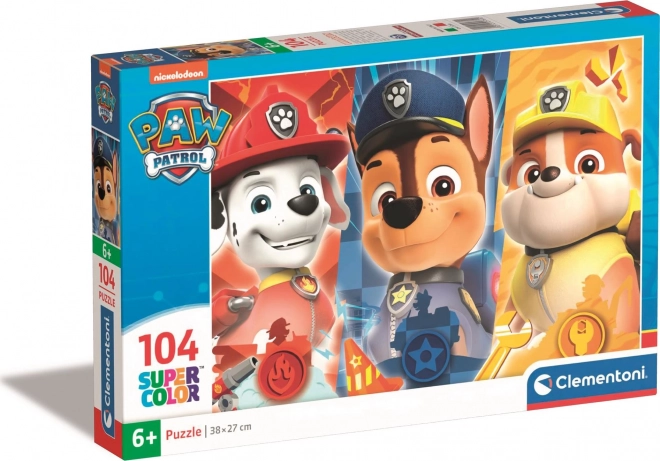 Puzzle Paw Patrol 104 dielikov