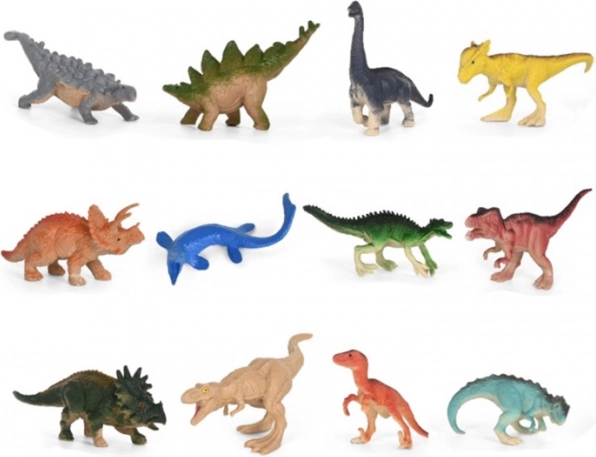 Mix malých dinosaurov v krabici