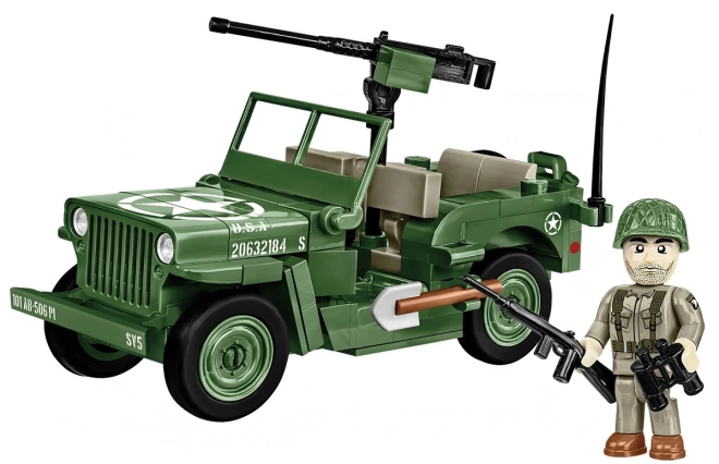 Jeep Willys MB Stavebnica 132 Dielov