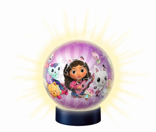 Svietiaci 3D puzzle-ball Gabby's Dollhouse