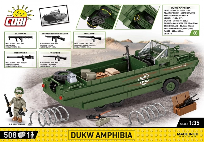 Kocky obojživelník DUKW