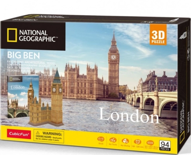 3D Puzzle National Geographic: Big Ben