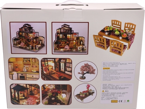 Miniatúra domčeka Honosná Sakurová Vila