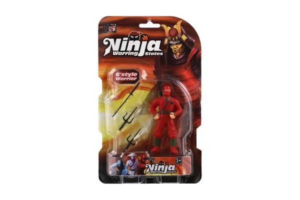 Figúrka Ninja s doplnkami 10 cm