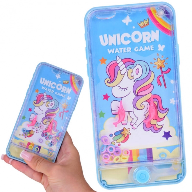 Bajkovo farebná vodná hra Unicorn chytaj krúžky