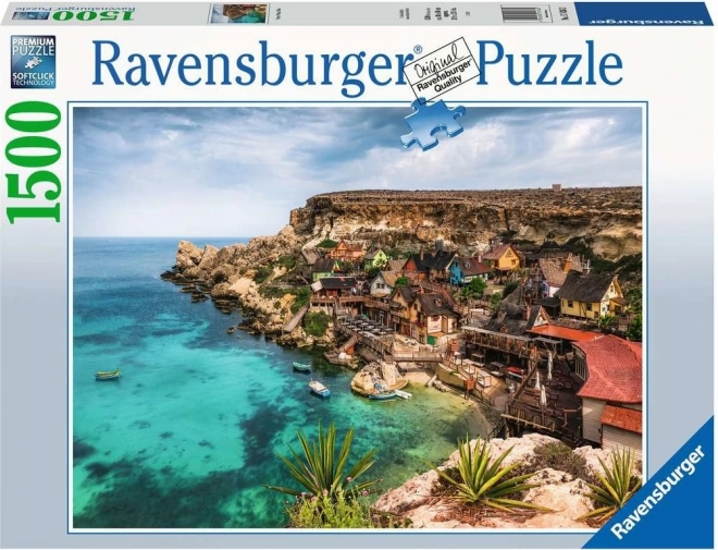 Ravensburger Puzzle Vesnička Popeye, Malta 1500 Dielikov