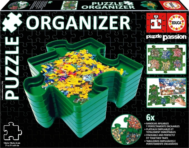 Organizér na puzzle