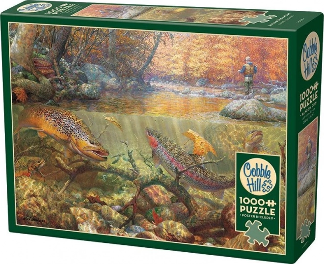 Puzzle Vysnívaný jesenný deň 1000 dielikov