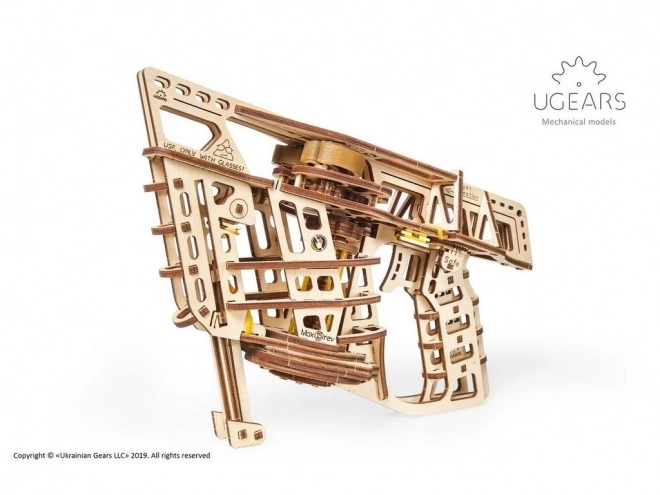 Ugears 3D puzzle Klzák so štartérom 200 dielikov