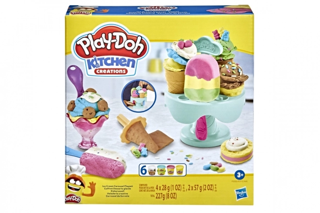PlayDoh zmrzlinová sada na výrobu dezertov