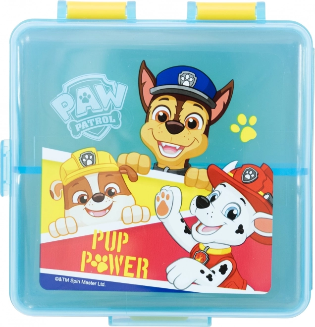 Štvorcový multi box na desiatu Paw Patrol