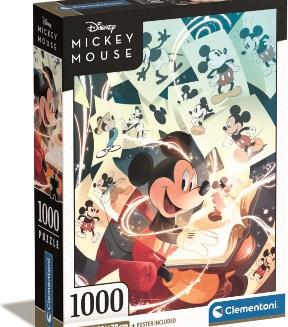 Puzzle 1000 dielikov Kompaktný Mickey Mouse Oslava