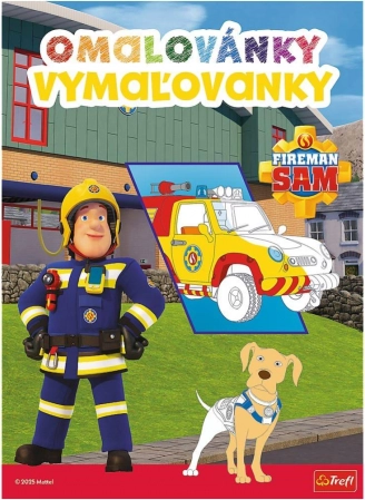 Omaľovánky Požiarnik Sam 20 × 27,3 cm, 24 strán