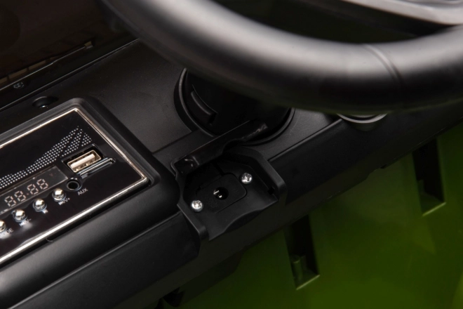 Detské auto na diaľkové ovládanie off road zelené