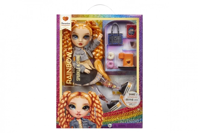 Rainbow High Sparkle & Shine bábika - Clementine