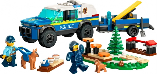 LEGO® City 60369 Výcvikové miesto mobilného policajného psa