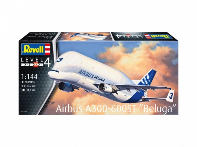 Plastikový model lietadla Airbus A300-600ST Beluga 1/144