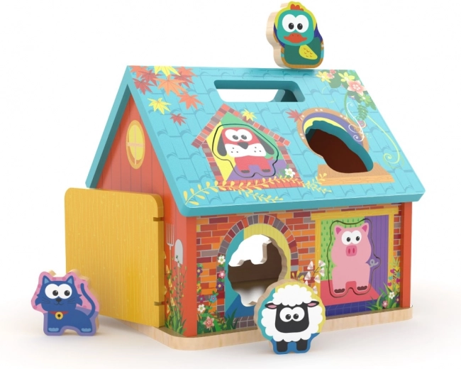 Učenie tvarov a zvieratiek hrou