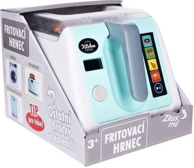Fritovací hrniec so svetelnými a vlastnými efektmi