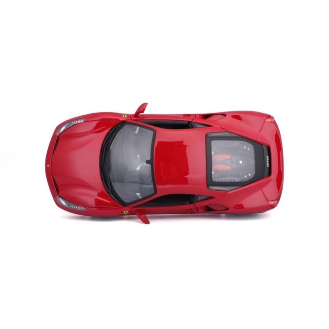 Ferrari 488 GTB Červený model 1:18