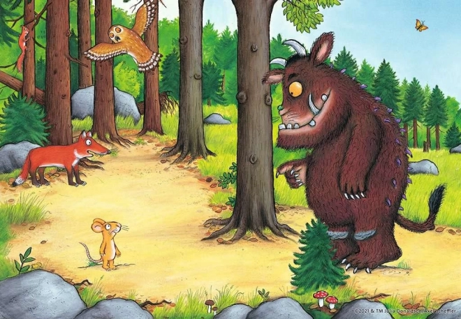 Ravensburger Puzzle Gruffalo a Zvieratá v Lese