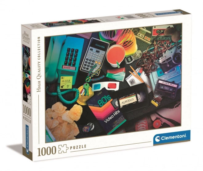 Puzzle Nostalgie 80. Rokov 1000 Dielikov