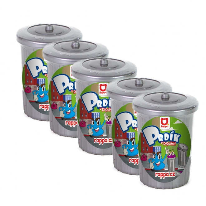 Prdíci hmota v popelnici