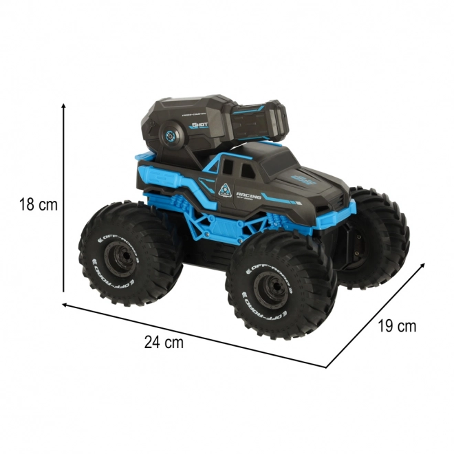 Vodeodolné RC auto jazdiace po vode