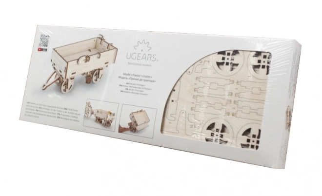 Ugears 3D puzzle - Vlečná loď 68 dielikov