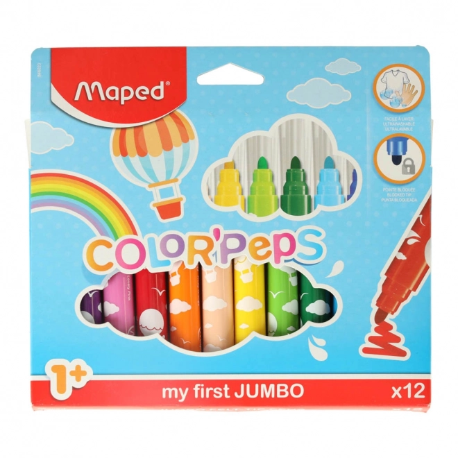 Maped fixky Color'Peps Jumbo 12 ks