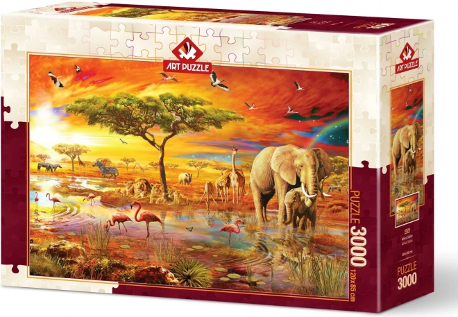 Safari v Afrike Puzzle 3000 dielikov